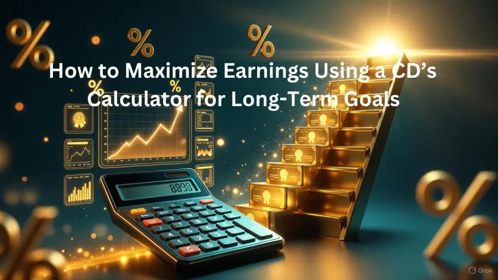 How to Maximize Earnings Using a CDs Calculator for Long-Term Goals