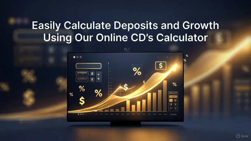 Easily Calculate Deposits and Growth Using Our Online CDs Calculator